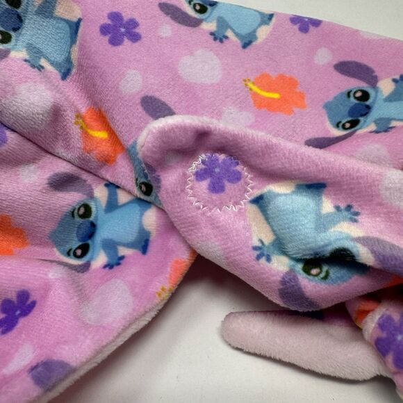 Disney Babies Plush Angel Swaddle Lovey Secuirty Blanket Pouch Lilo & Stitch NEW - Picture 8 of 9